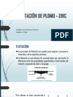 FLOTACIÓN DE PLOMO - ZINC.pptx