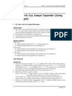 Download Uji Tanda Untuk Dua Sampel Berhubungan by All We Do SN3844256 doc pdf