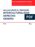 Incorporar El Enfoque:: Interculturalidad Derecho Genero