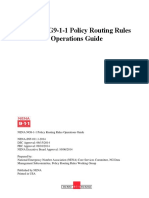 NENA NG9-1-1 Policy Routing Rules Operations Guide