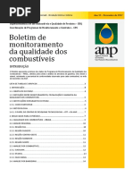 Boletim de monitoramento da qualidade dos combustíveis novembro 2017