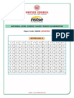 Unified Council: National Level Science Talent Search Examination