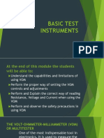 Basic Test Instruments