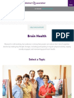 Brain Health - Alzheimer's Association