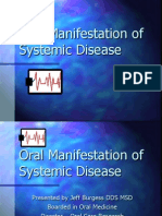 Oral Manifestation of Systemic Disease