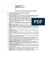 Programación de Actividades de Auditoria Iv 2018 PDF