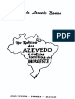 No Roteiro Dos Azevedo e Outras Familias Do Nordeste