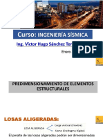 Predimensionamiento de Elementos Estructurales