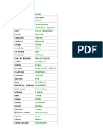 Vocabulario