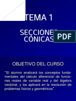 Tema - 1 Secciones Cónicas