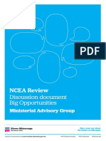 ncea review discussion document mag big opps web