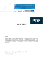 Memorias Tic 2013 PDF