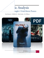 Semiotic Analysis On The Dark Knight Movie Posters