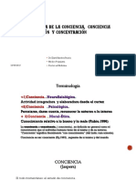 Conciencia, Yo y Atención: Conceptos Psiquiátricos