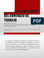 Clausulas Especiales Del Contrato de Trabajo - Autor José María Pacori Cari