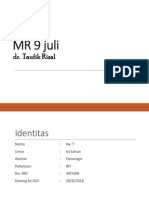 Large abdominal cyst discovered in 63-year-old female patient