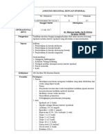 Anestesi Regional DG Epidural