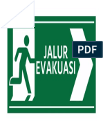 Jalur Evakuasi Kiri