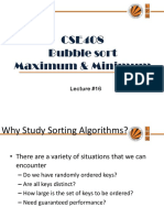 Lecture16 (Minmax Sorting)