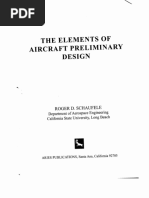 Schaufele Elements of Aircraft Preliminary Design PDF