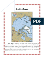 Arctic Ocean: Arctic Ocean, Smallest of The World's Oceans, Centring Approximately On