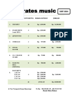 Daftar Harga Pirates Mussic Hitam