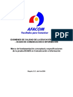 AFACOM - Marco de fundamentación conceptual y especificaciones de la prueba ECAES en comunicación e información (LIBRO).pdf