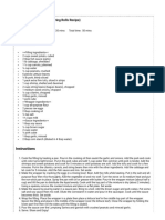 Lumpiang Sariwa (Fresh Spring Rolls Recipe) PDF