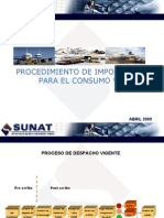 Procedimiento de Importacion - WILMER AVES