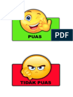 Puas Dan Tidak Puas