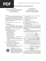 Real-Time Machine Vision Based Robot: G. Sathya G. Ramesh Chandra