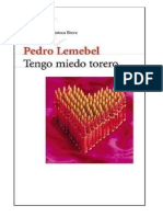 Pedro Lemebel - Tengo Miedo, Torero PDF