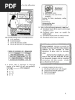 Soalan Peperiksaan Matematik Tingkatan 1 Kertas 1  Prime 