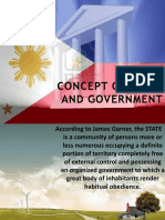 Concept of State and Government