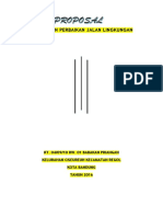 Proposal Perbaikan Jalan RW 01