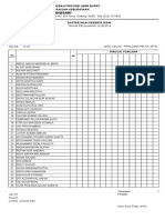 Daftar Nilai Dan Presensi Juli 2018