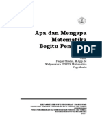 Apa Dan Mengapa Matematika Itu Penting