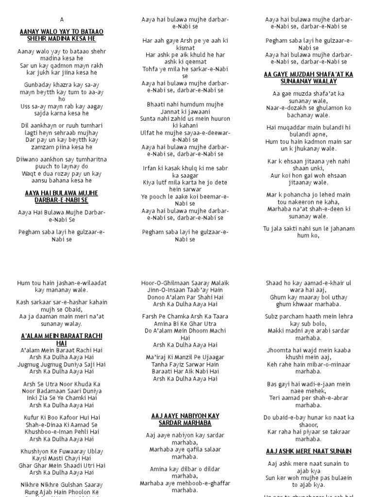 A To Z Naats Copy Pdf