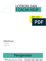 Siklotron Dan Alat Cacah Kelip