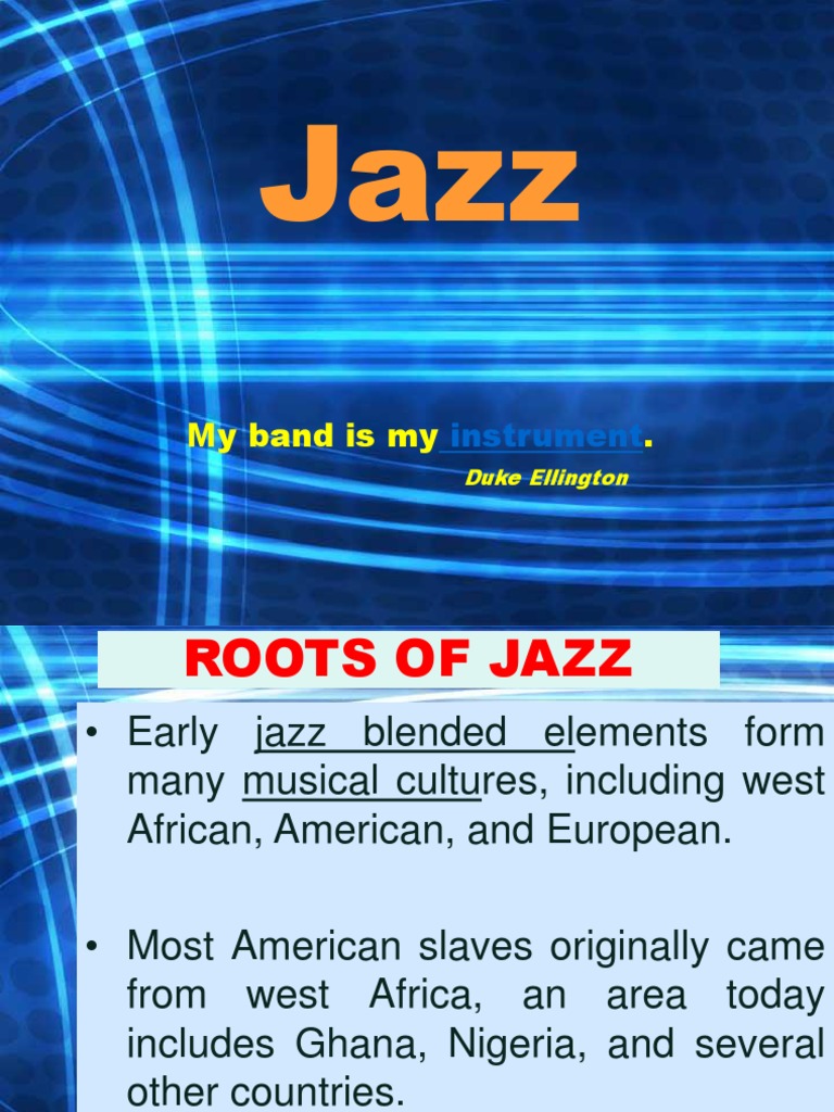 History of Jazz PDF Jazz Blues