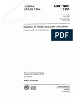 NBR 15590 - Reguladores de Pressão para Gases Combustíveis