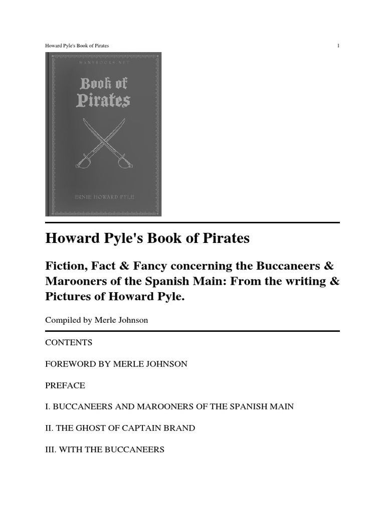 Book Of Pirates Pdf Piracy