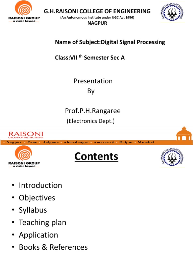 DSP | PDF