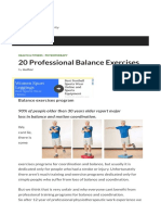 Professional Balance Exercises (PTMasud) PDF