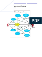 Library Management System System Use Case Diagram