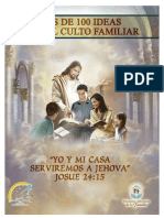 Mas de 100 Ideas para Culto Familiar