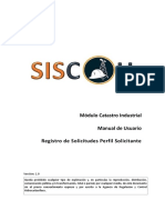 Manual de Usuario Catastro Industrial v1.0 (Solicitante - Solicitudes)