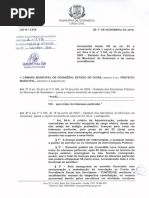 Lei n . 3478-2016 - Acrescenta Inciso Viii Ao Art. 82 e Acrescenta Ainda o Caput e Par Grafos Do Art.94-A Lei n 2.165 de 16 de Junho de 2003- Estatuto Dos Servidores p Blicos Do Munic Pio