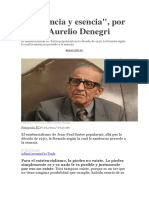 Existencia y Esencia Marco Aurelio Denegri