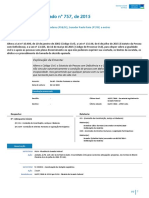 Projeto de Lei Do Senado N° 757, de 2015: Atividade Legislativa